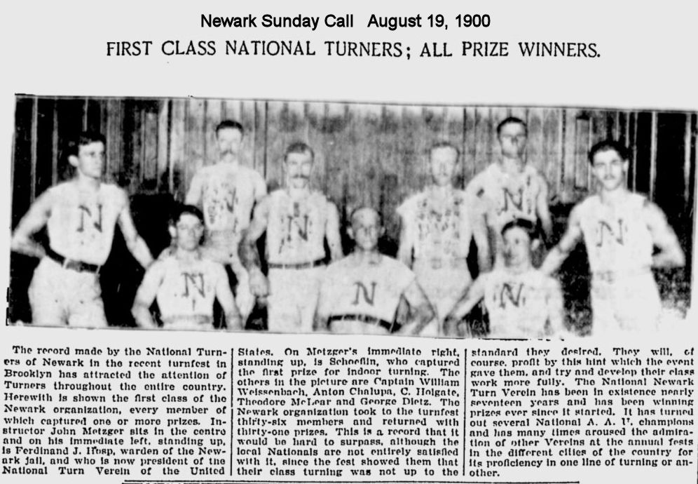 First Class Notional Turners; All Prize Winners
August 19, 1900
