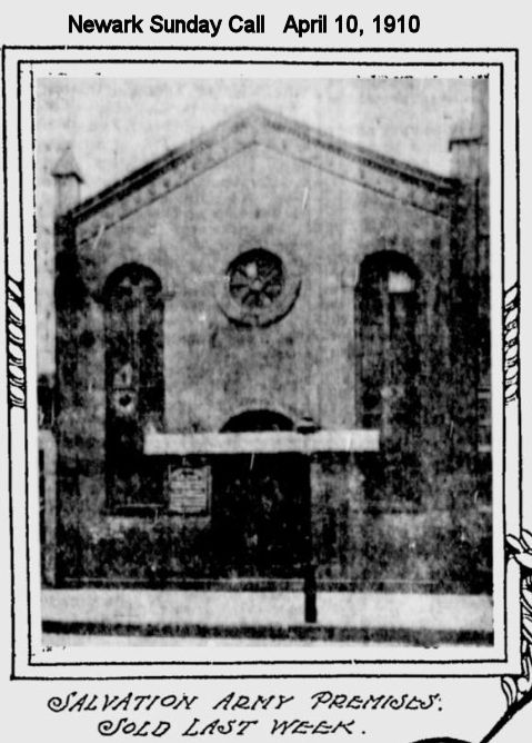 Salvation Army Premises Sold Last Week
April 10, 1910
