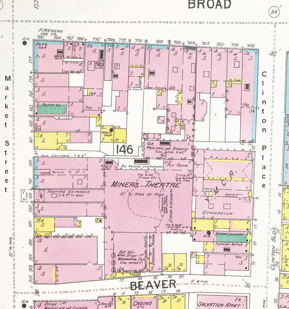 1892 Map
Clinton Place Location
