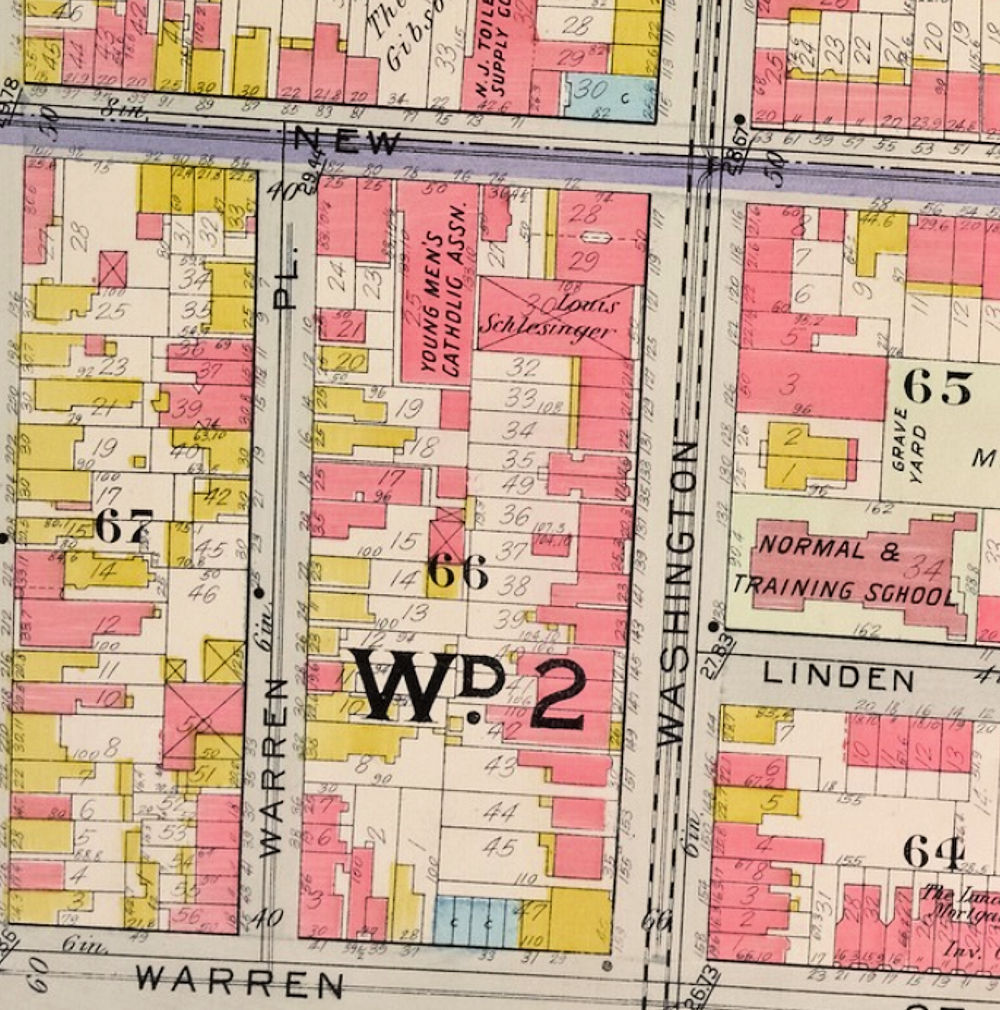 1911 Map
76-78 New Street
