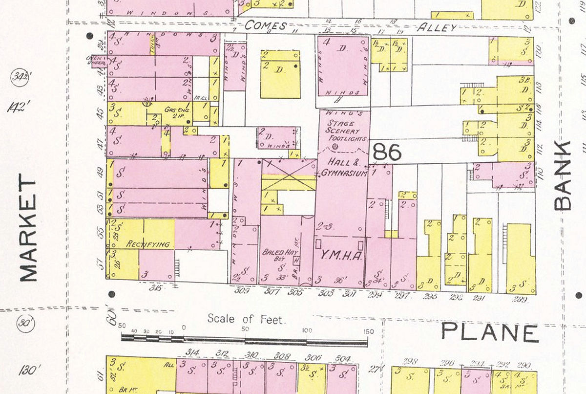 1892 Map
Plane Street Location
