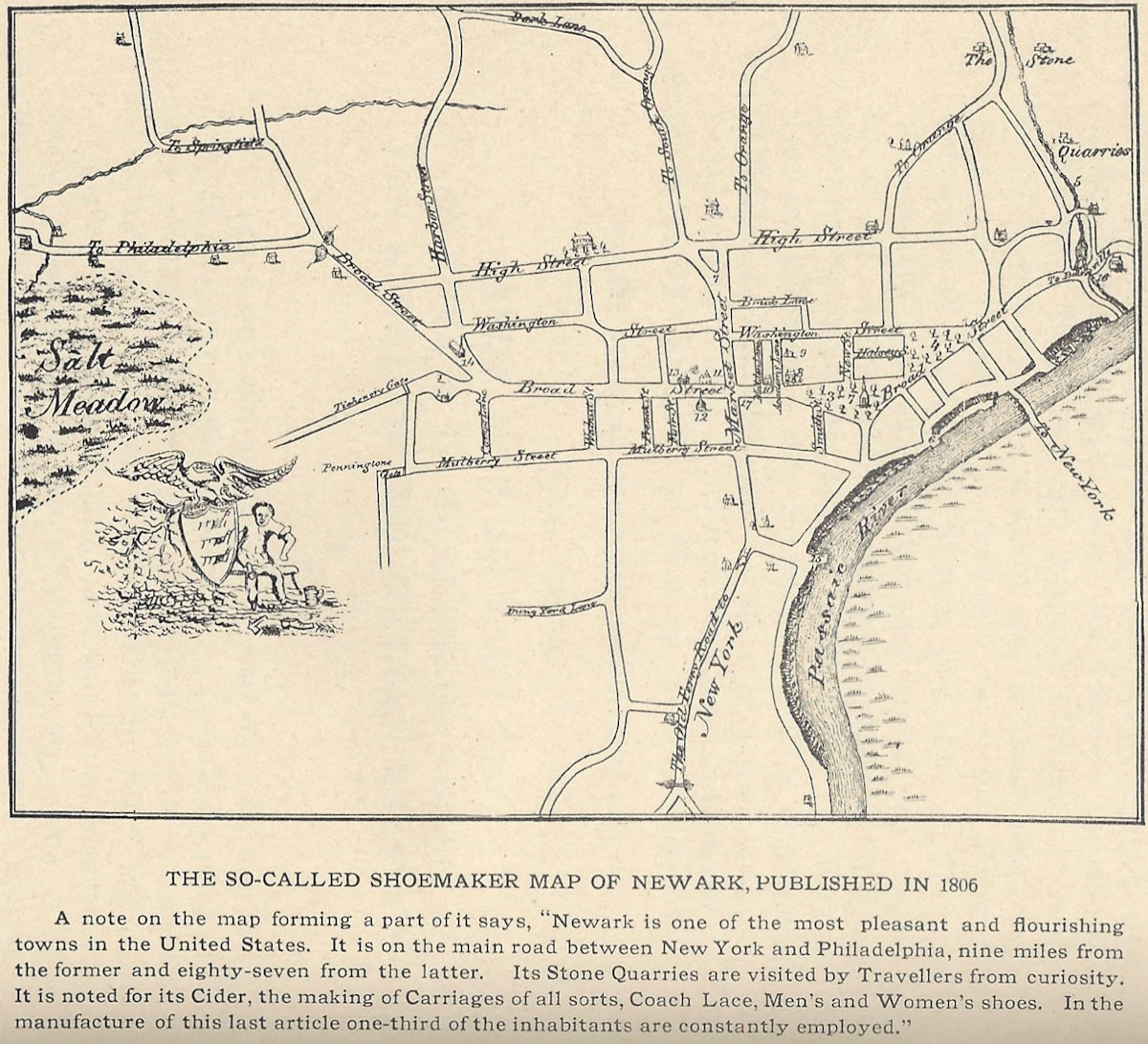 Shoemaker Map 1806
From "Newark in the Public Schools"
