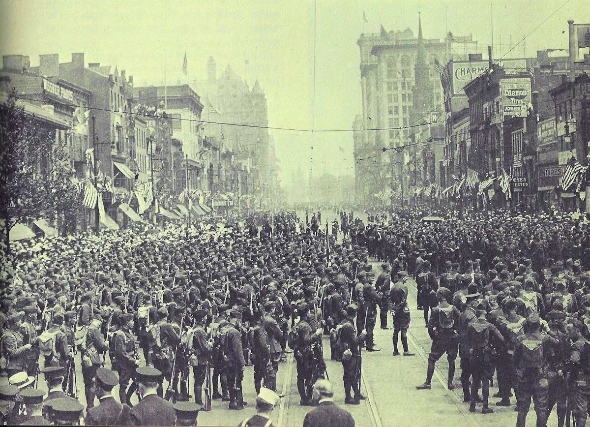 In Front of City Hall
1918
