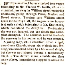 January 25, 1867 - Runaway
