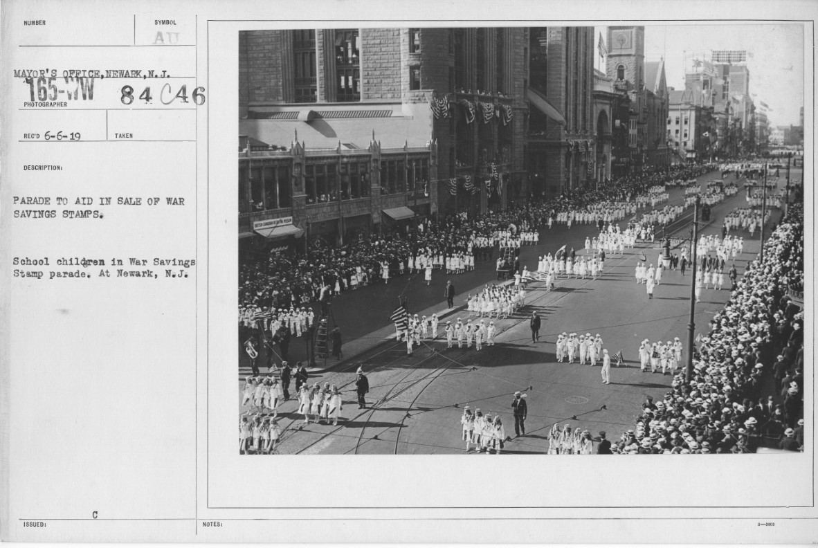 School Children in Parade
