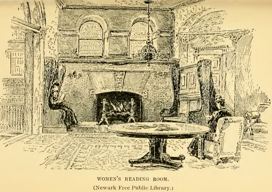 Women's Reading Room
Image from The Central Railroad of New Jersey
