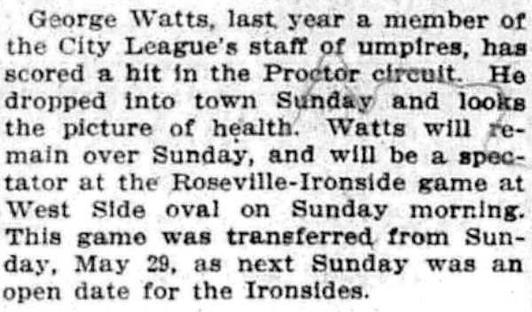 May 10, 1910
From the Newark Evening Star

