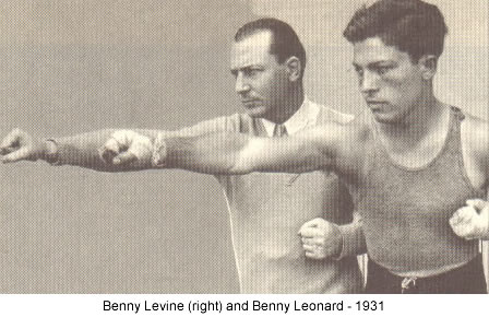 Benny Levine & Benny Leonard
1931
