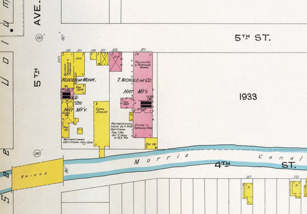 Fifth Avenue Bridge
1892 Map
