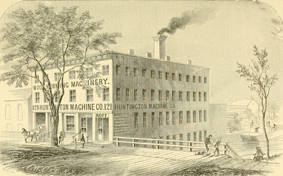 West side of Halsey Street
From “Newark and Its Leading Businessmen” 1891
