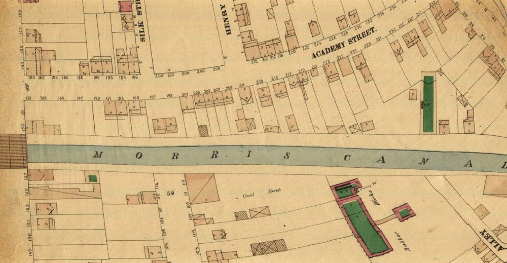 Academy Street
1868 Map

