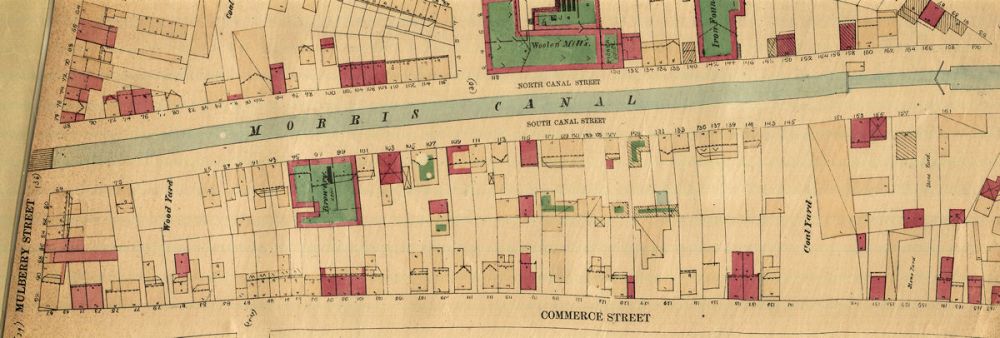 North & South Canal Street
1868 Map
