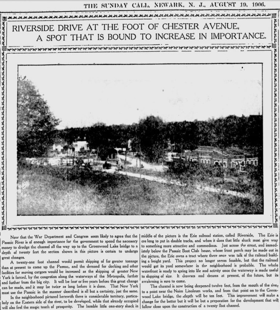 Riverside Drive at the Foot of Chester Avenue, A Spot that is Bound to Increase in Importance
August 19, 1906
