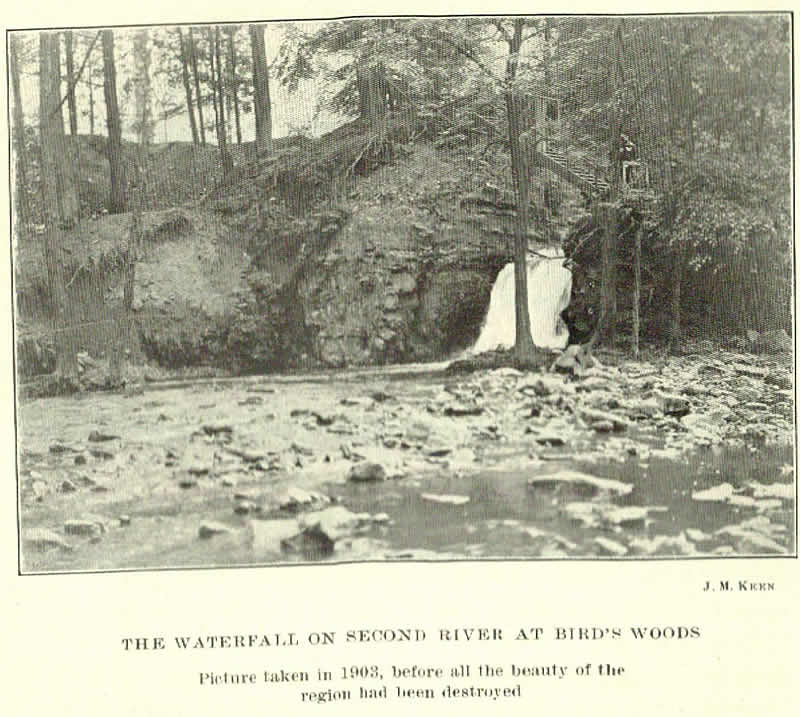 Waterfall
Photo from “Woodside” by C G Hine
