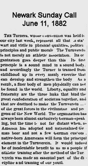 The Turners'
June 11, 1882
Newark Sunday Call
