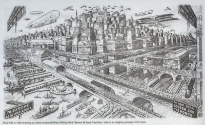 Blimp City
1928
(Click on image for enlargement)
