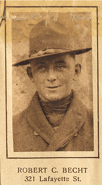 Becht, Robert C.
March 23, 1919 Newark Sunday Call
