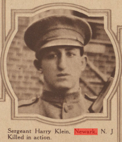 Klein, Sergeant Harry
Killed in Action
