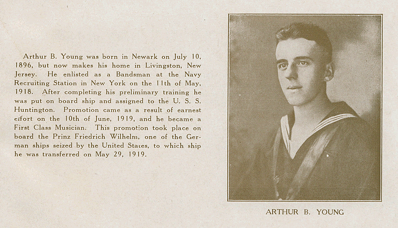 Young, Arthur B.
From World War Veterans of the Phi Epsilon Club 1919
