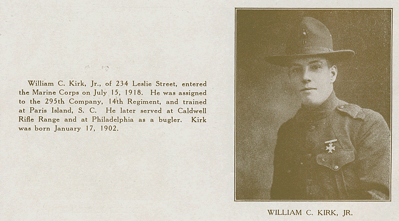 Kirk, William C. Jr.
From "World War Veterans of the Phi Epsilon Club"
