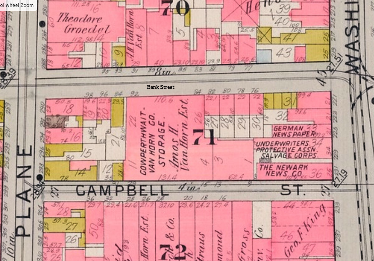 1911 Map
231 Washington Street
