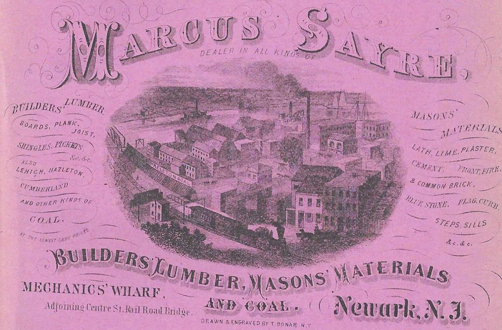 Photo from the 1871 Newark City Directory

