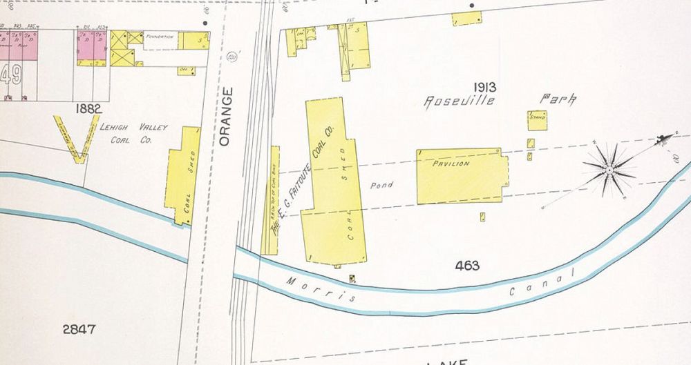 Orange Street Bridge
1892 Map
