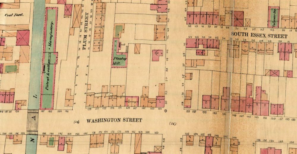 Going Under Washington Street
1868 Map
