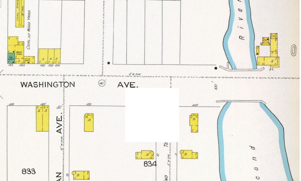 1892 Map
Washington Avenue
